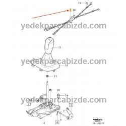 VOLVO S40 / V50 / C30 VİTES TELİ 31325655