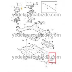 VOLVO ŞANZIMAN KULAK  S60 / S80 / V60 / V70 2011-> 30680705