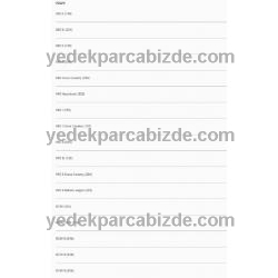 VOLVO TRİGER SET S60 / S80 / XC60 / V40 / V60 / XC90 / V90 32213096