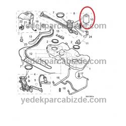 ROVER BENZİN (YAKIT) FİLTRESİ 75 / MG ZT - 1.8 /  2.0 / 2.5 V6 / V8 WFL000090