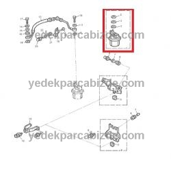 ROVER BENZİN (YAKIT) FİLTRESİ 216 / 416 / 620 SI GFE5311 - WJN100710EVA