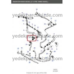 JAGUAR TERMOSTAT KOMPLE / S-TYPE / XF 2.7 TDV6 / XR841811